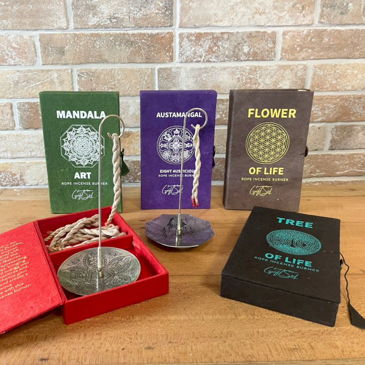 Wholesale Rope Incense Sets with Holders