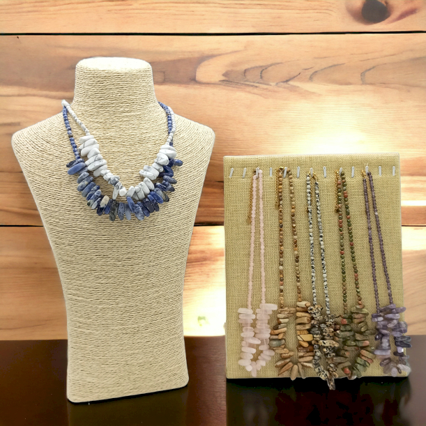 long stone necklaces wholesale