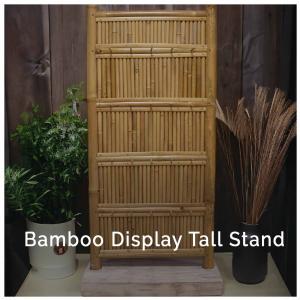 Ancient Wisdom Bamboo Display Tall Stand
