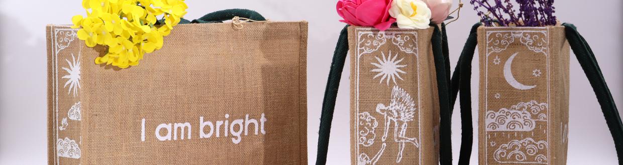 Wholesale Hop Hare Jute Bag