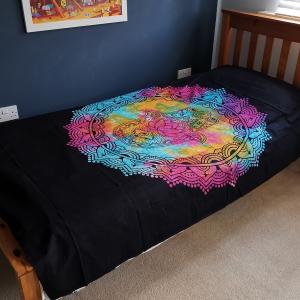 indian cotton bedspread