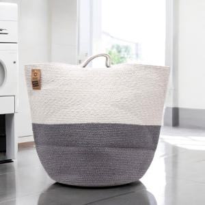 Cotton Rope Baskets - White