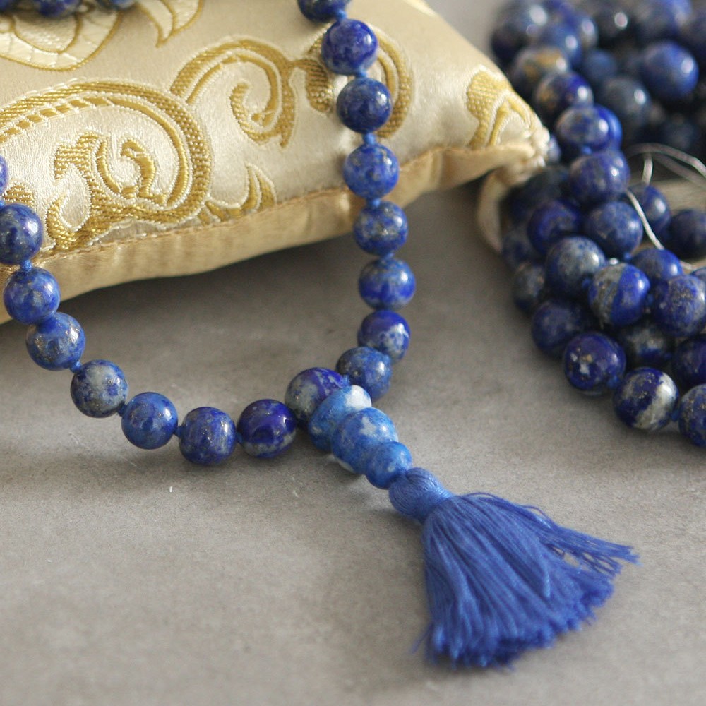 Gemstone Mala Beads