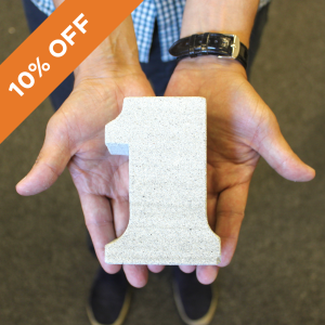 Stone Birthday Numbers