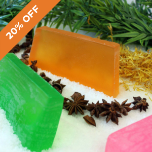 Essential Oil Soap Loaves - 1.3kg 