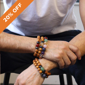 Cedarwood Chakra Bangles