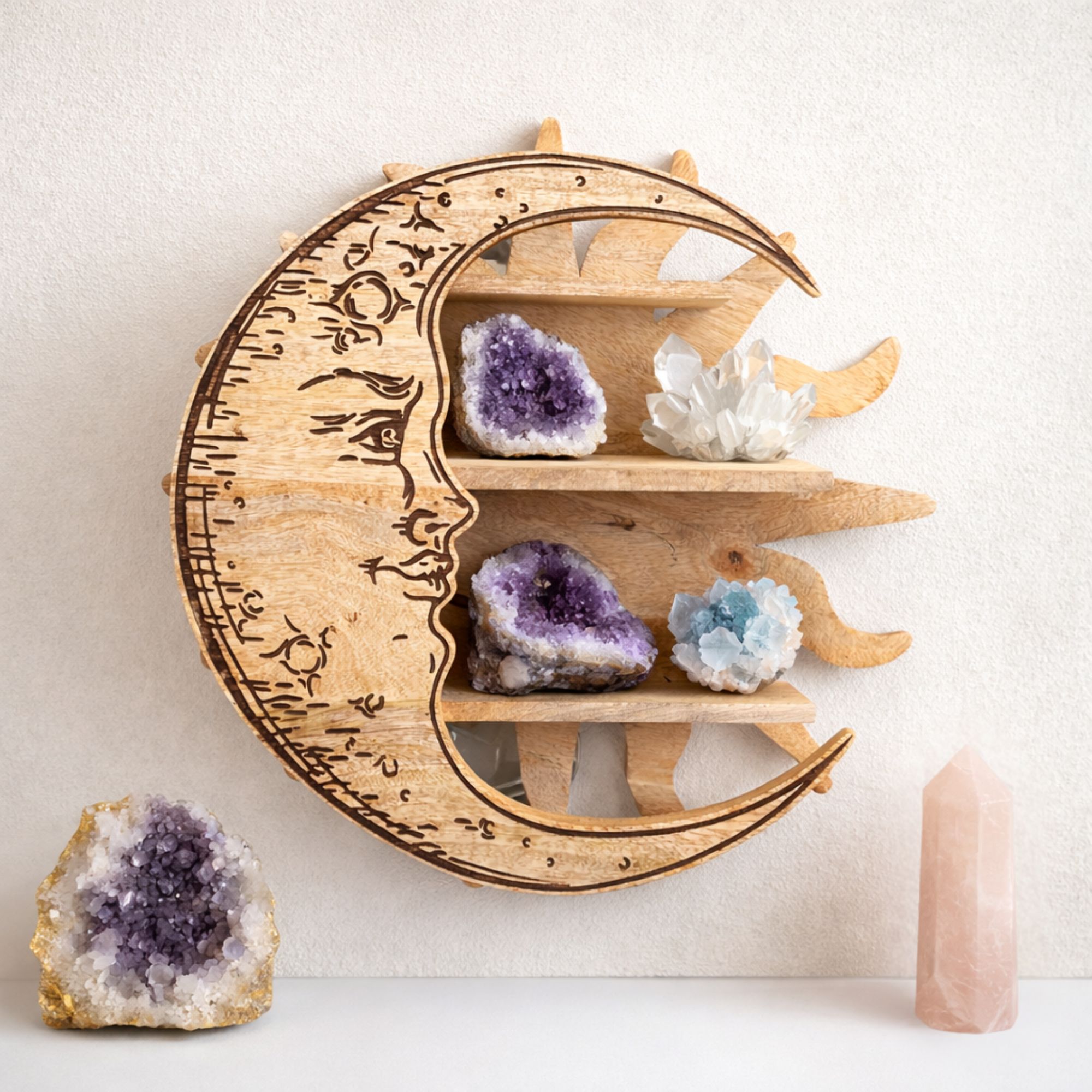 Wholesale Mango Wood Wall Plaques & Shelves