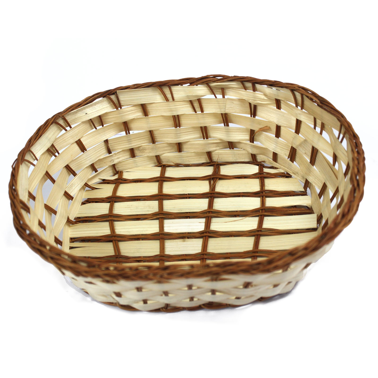 Oval Shape Baskets 23 x 18 x 7 cm Ancient Wisdom Wholesale Giftware