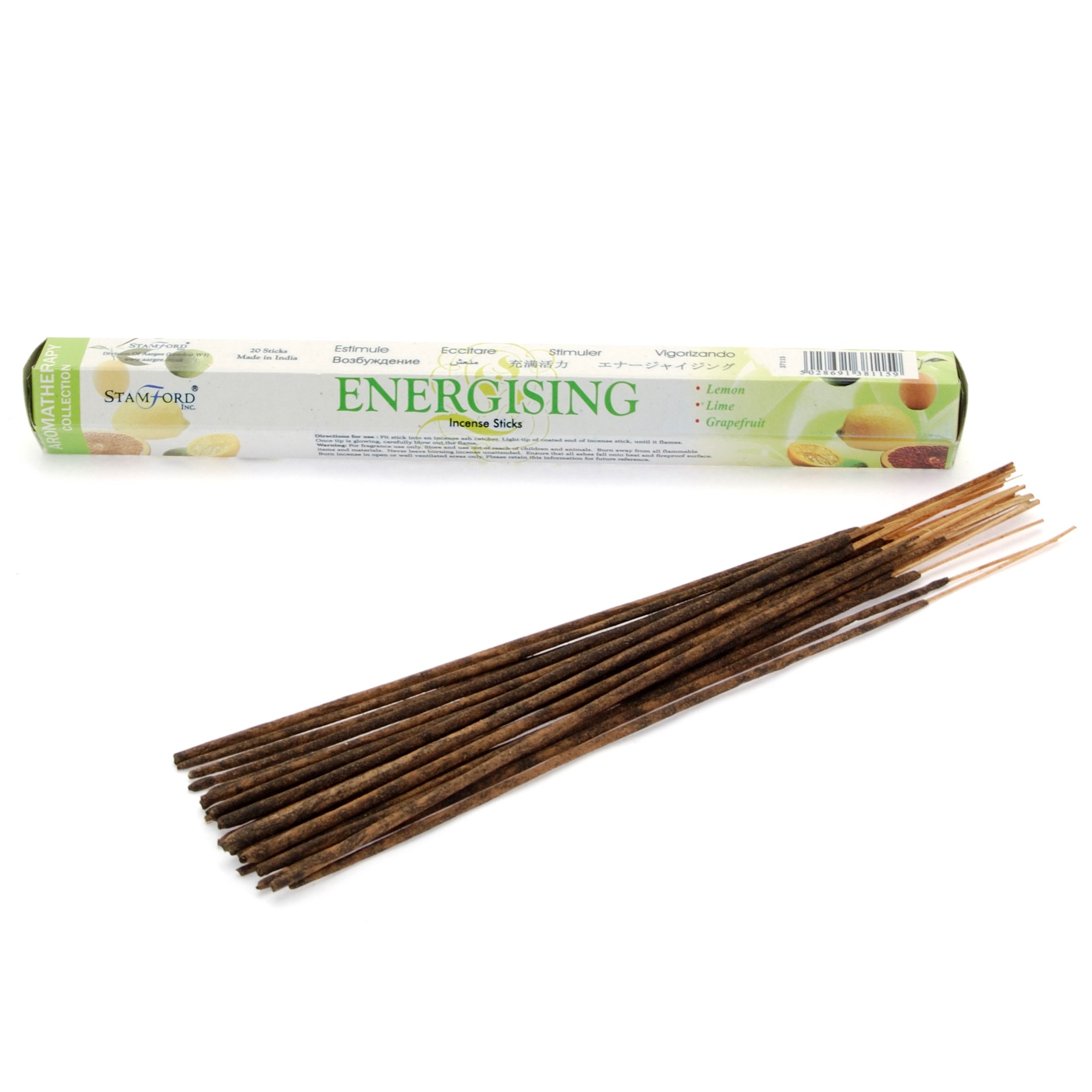 Stamford Energising Incense Sticks  - 20 Sticks