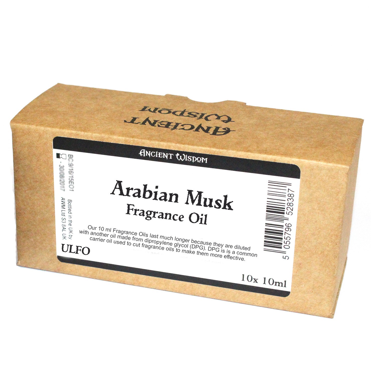 Wholesale 10x Arabian Musk Fragrance Oil Ancient Wisdom Giftware Supplier