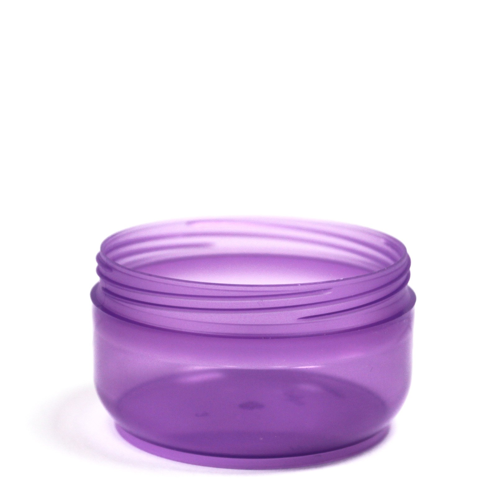 100 ML Round PET Plastic Jar Purple Ancient Wisdom Wholesale