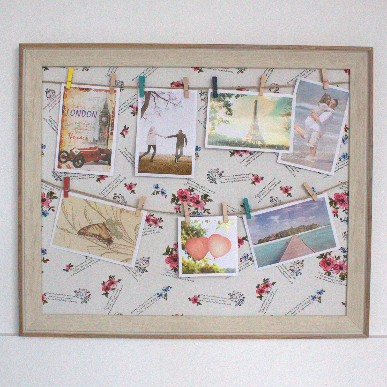 Lrg DIY Peg Photo Frames Floral Ancient Wisdom Wholesale Giftware