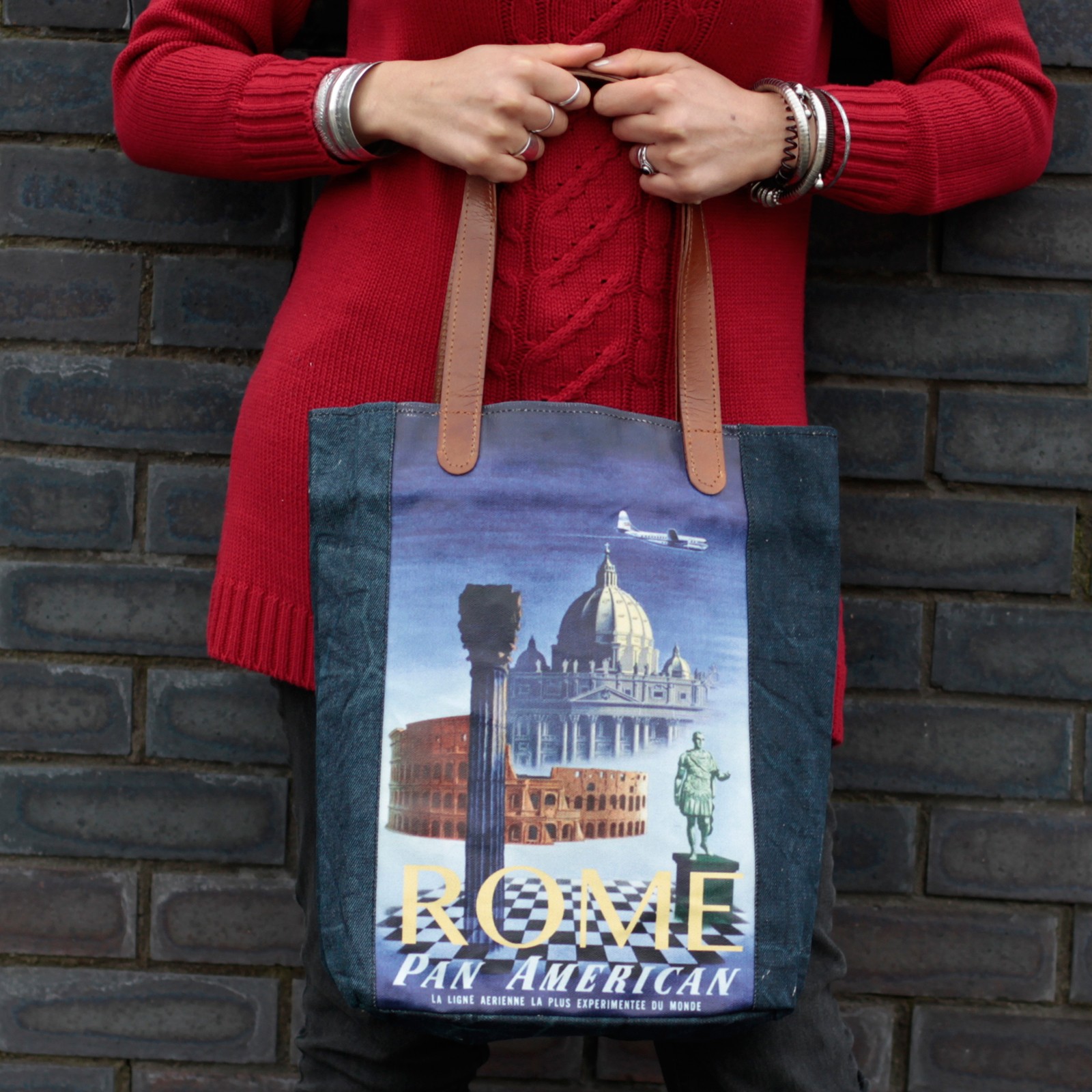 Vintage Travel Bag Rome Ancient Wisdom Wholesale Giftware and