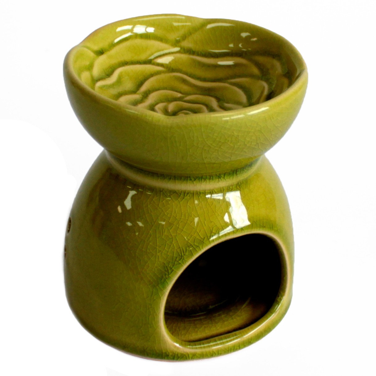 Tree of Life Oil Burner - Lime - Ancient Wisdom - Wholesale Giftware