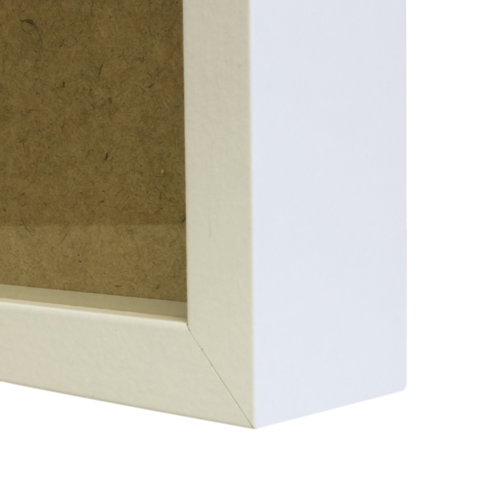 Wholesale Deep Box Picture Frame 14x12 inch White Ancient Wisdom