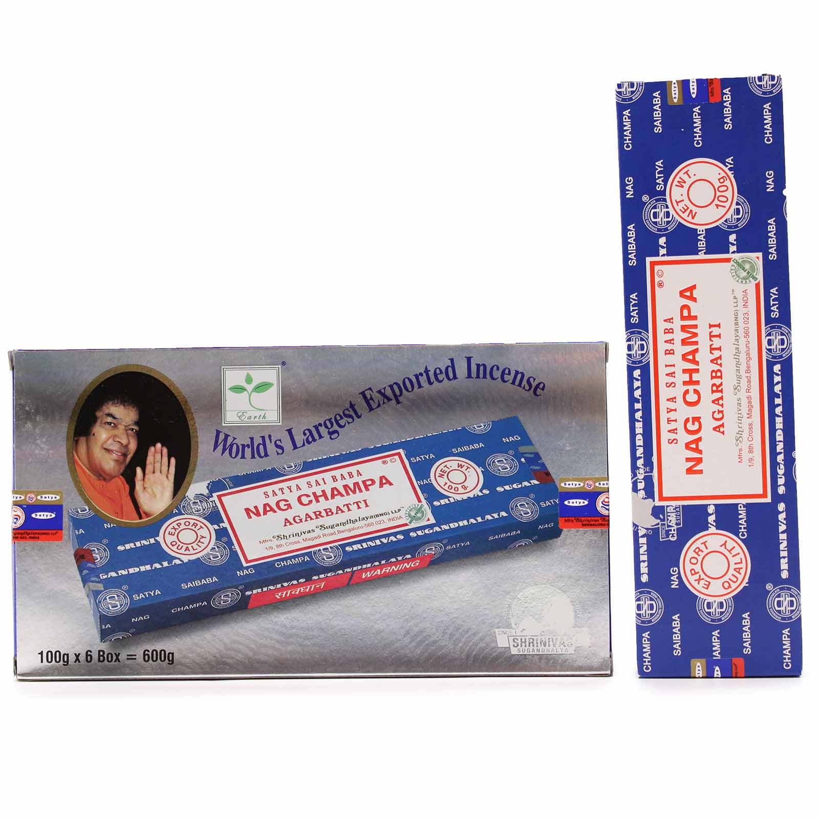 Wholesale Nag Champa 100g - Ancient Wisdom Giftware Supplier