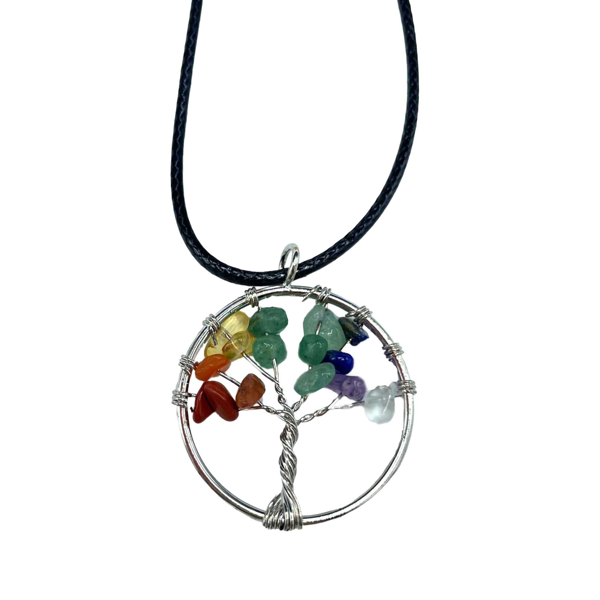 7 Chakra Tree of Life Pendant Pendant Necklace for Women Bead Pendant  Necklace Gift Healing Necklace Dainty Necklace - Etsy